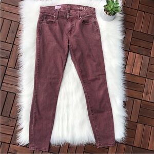 Gap Skinny Magenta Leggings Jeans